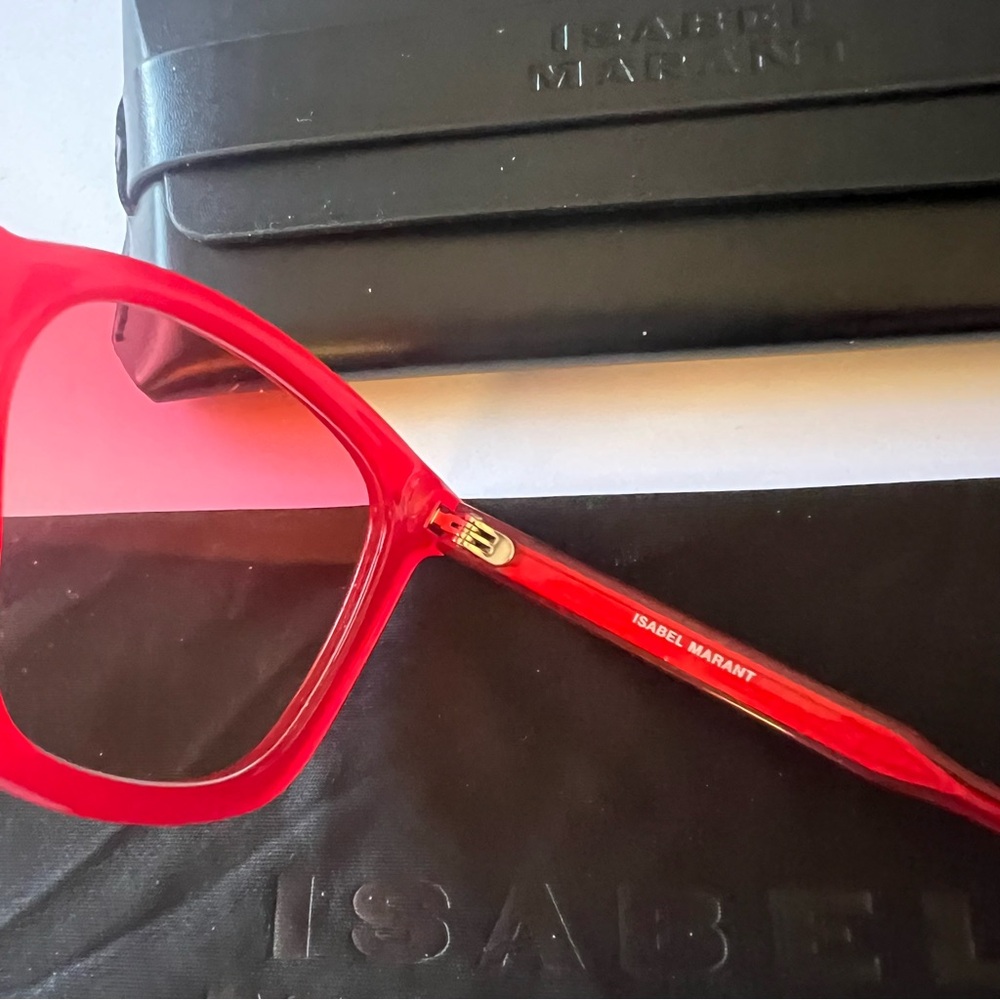 ISABEL MARANT Red Sunglasses Isabel Marant
IM 0010/S C9A/0X NEW WITH CASE - Picture 4 of 16